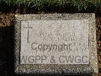 Bralo British Cemetery - Challis, William James